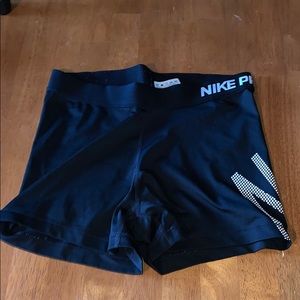 Black Nike pro spandex